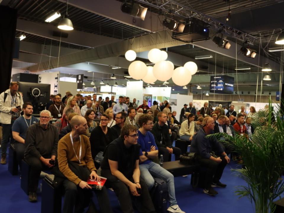 Audience at the Danish Championship in 3D-Printing