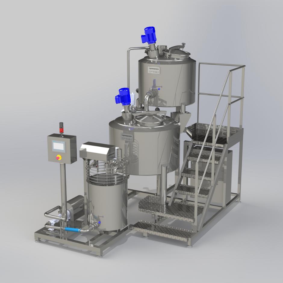 Stainless steel lactofermenters and Skids