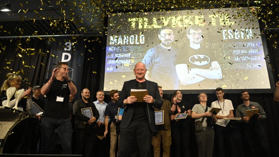 Kåring af DM I 3D-PRINT 2026 vinder