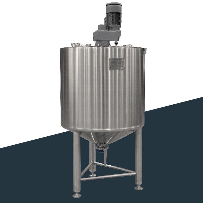 Scraper Mixing Vessel — Tomato Processing