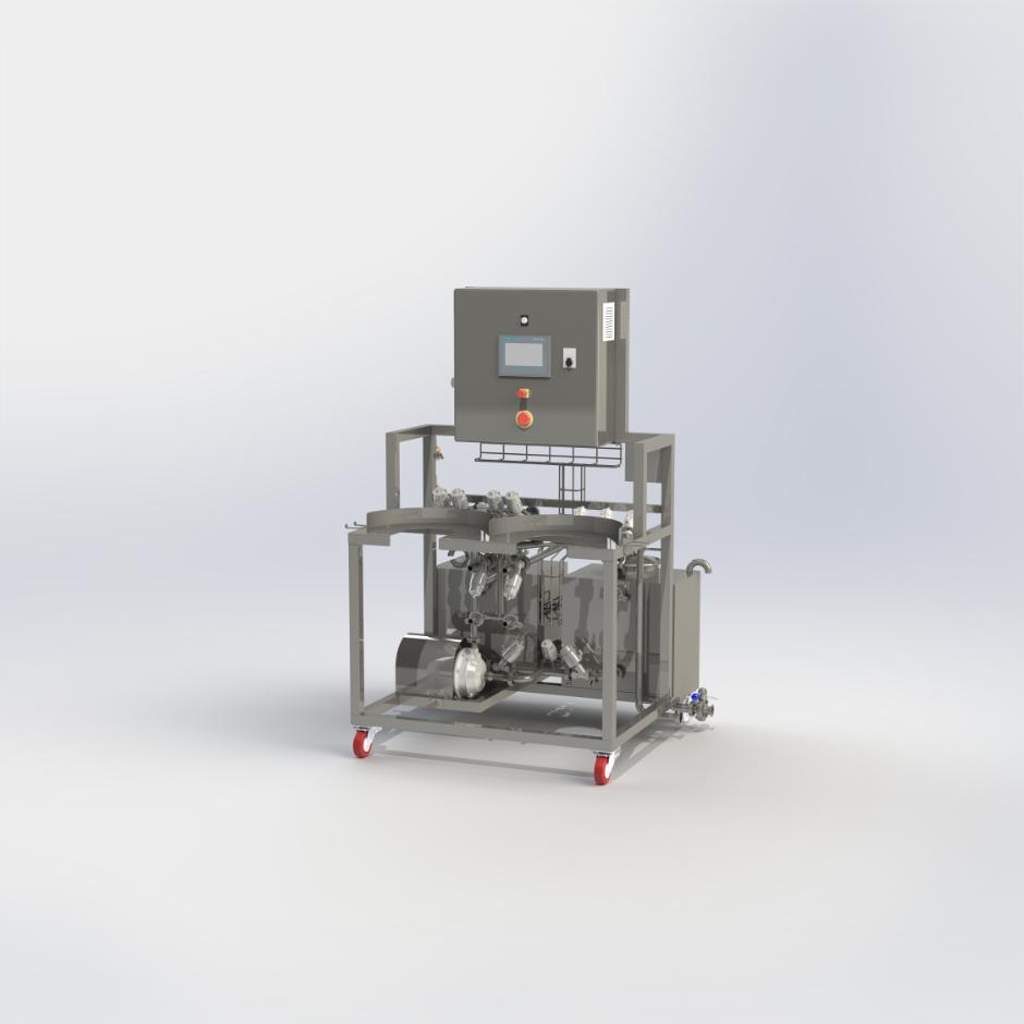 Semi-automatic keg washer & CIP