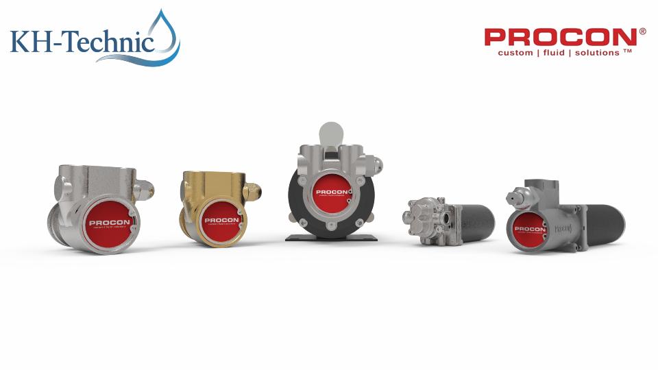 Rotary Vane Pumps & Gear Pumps from Procon